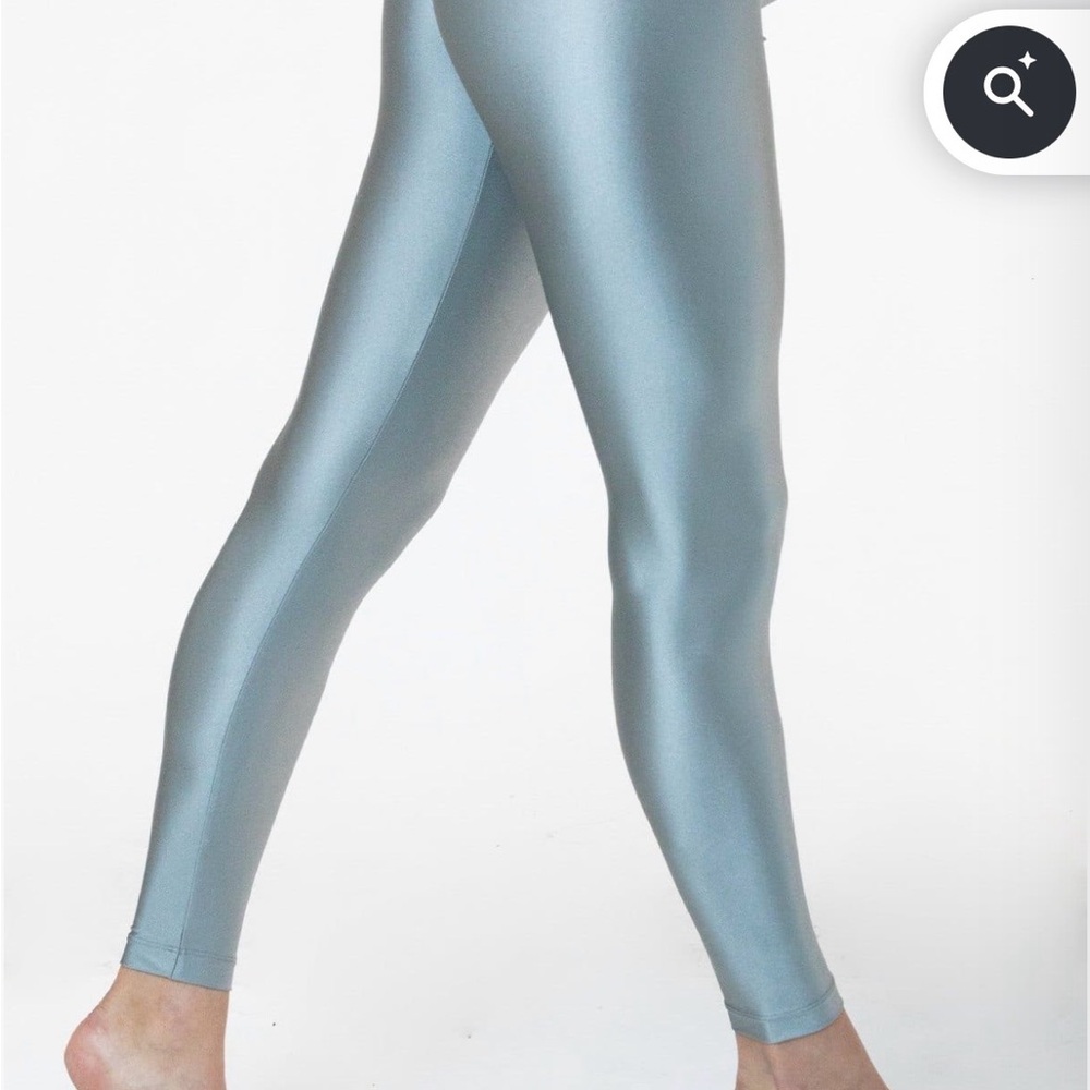 Los Angeles Apparel nylon tricot legging (size medium)
